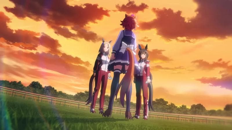 Karakter-karakter dalam game 'Uma Musume'. (Cygames)