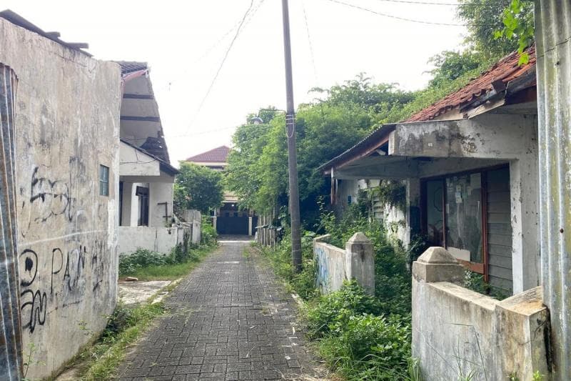 Ilustrasi: Rumah kosong mudah rusak. (Kompas/Sabrina Mutiara)