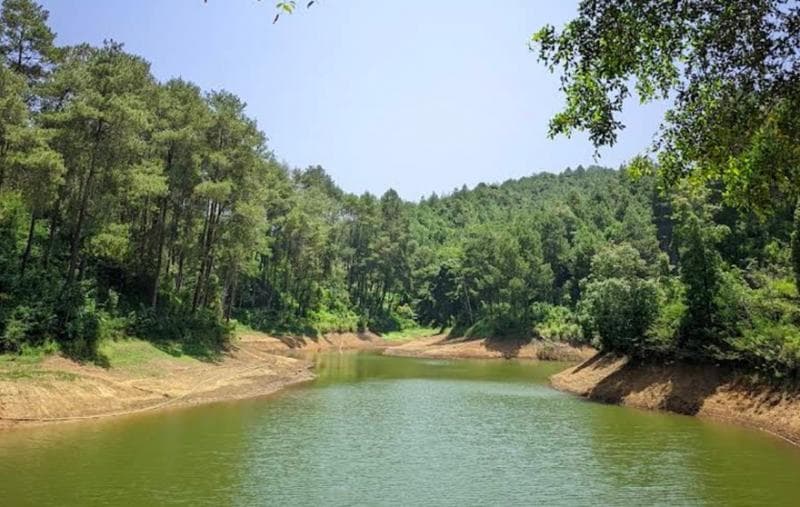 Waduk Mblumbang di Wonogiri. (Istiqomah)