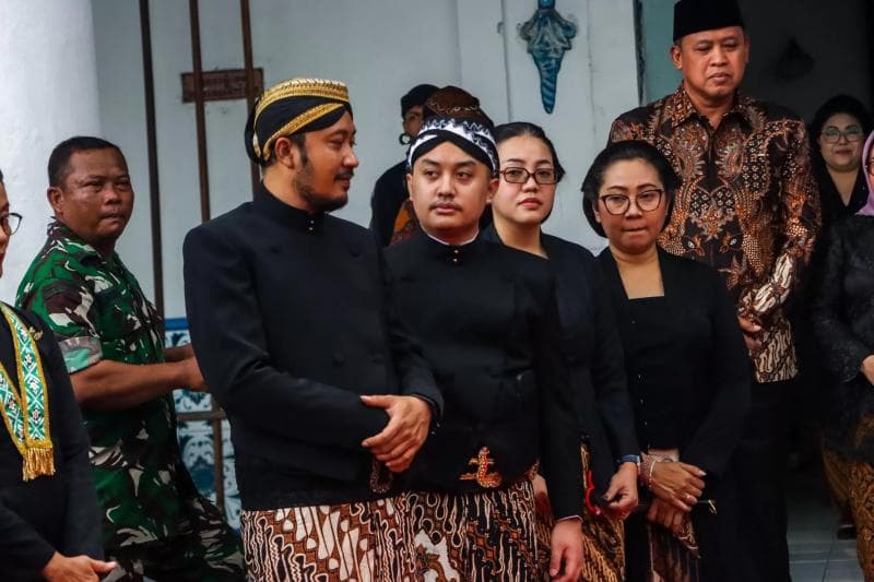 Para keturunan mendiang&nbsp;Pakubuwono (PB) XIII. (Radar Solo)