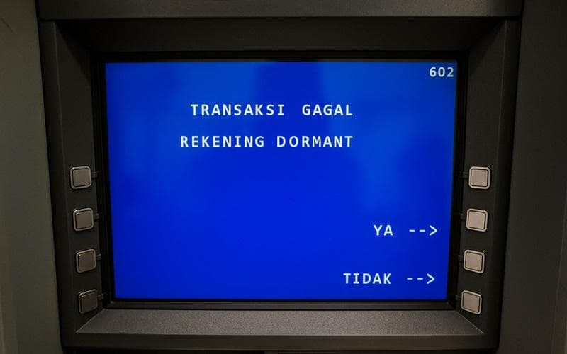 Ilustrasi rekening dormant. (Today.id)