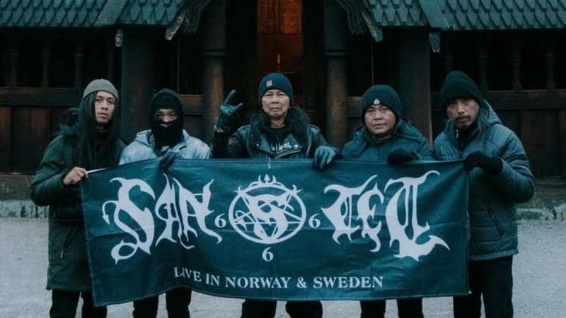 Personil band Santet. (via GNFI) 