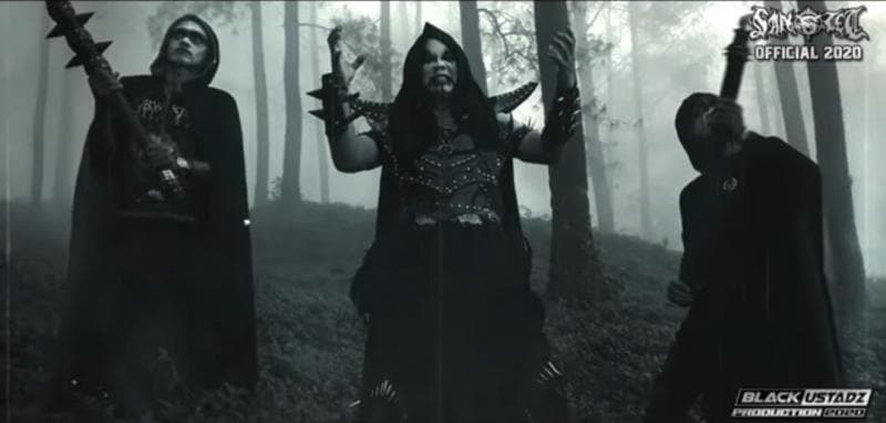 Sebelum bertransformasi menjadi black metal, Santet beraliran thrash metal. (Santet Official)&nbsp;
