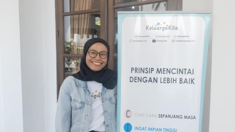 Direktur Keluarga Kita Siti Nur Andini sosok dibalik terselenggaranya MBS di Wisma Perdamaian Semarang. (Inibaru.id/Sundara) 