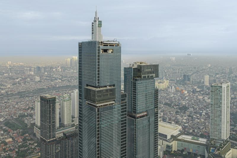 Autograph Tower, gedung tertinggi di Indonesia. (Putragaya Wahana)