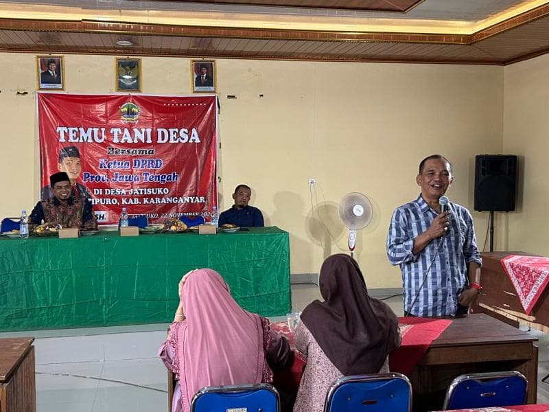 Ketua DPRD Jateng Sumanto berharap pemerintah bisa menyelesaikan permasalahan peternak. (DPRD Jateng)