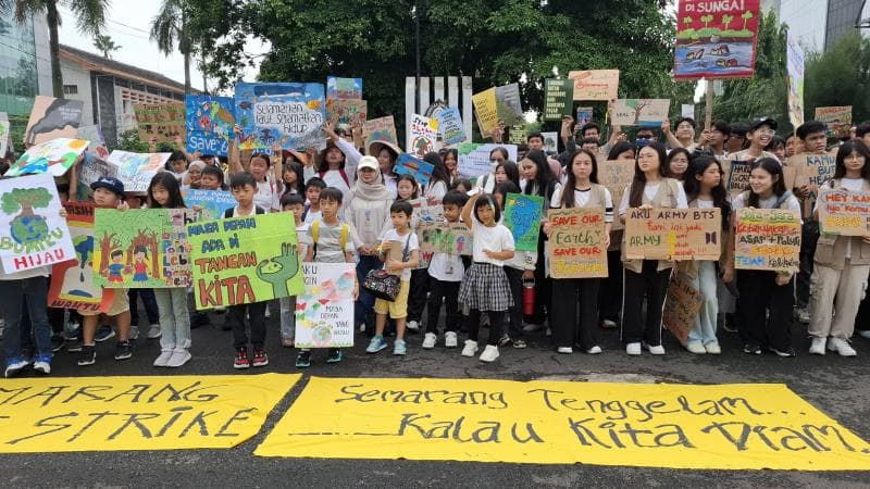 Yang Tersisa setelah Mengikuti Long March 'Semarang Climate Strike' di Kota Lunpia