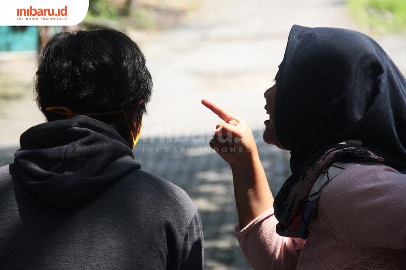 Kekerasan verbal juga sering dialami laki-laki. (Inibaru.id/ Triawanda Tirta Aditya)<br>