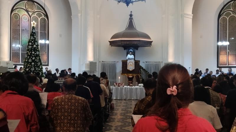 Penuh Syukur; Natal Perdana Gereja Blenduk Semarang seusai Rehabilitasi