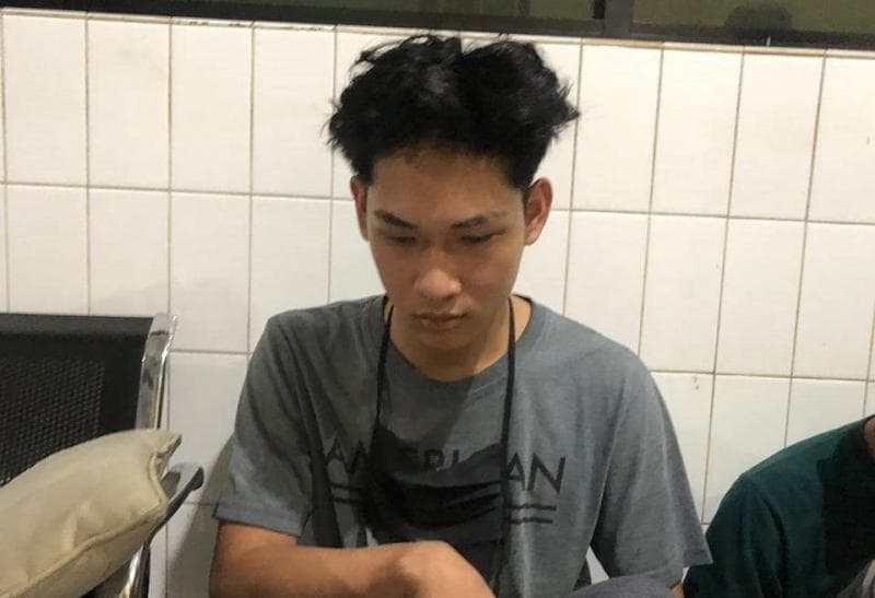 Ferdian Paleka pelaku video prank yang ditangkap aparat. (instagram.com/garizluis37/)<br>