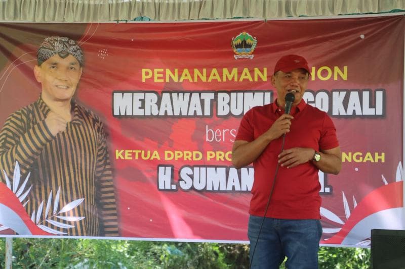 Investasi buat Anak Cucu, Sumanto Ajak Relawan Jaga Kali-Rawat Bumi