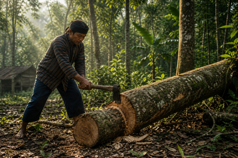 Brubuh, Cara Leluhur Jawa Menentukan Waktu Tepat Menebang Pohon