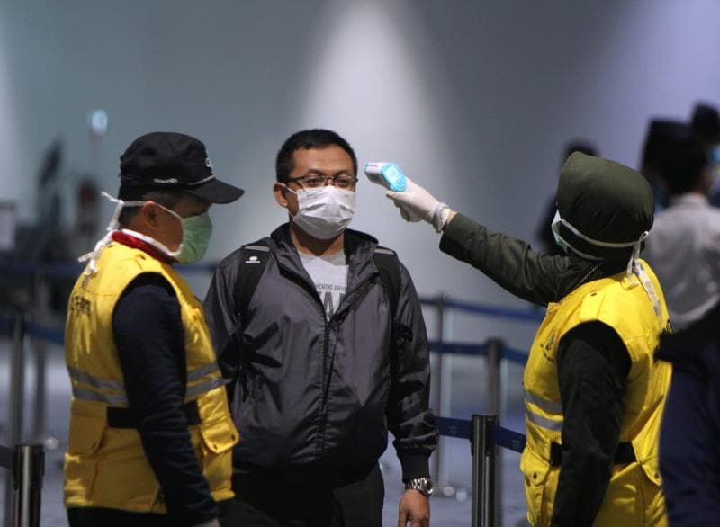 Protokol penanganan Covid-19 (Vibizmedia/Maruli Sinambela)