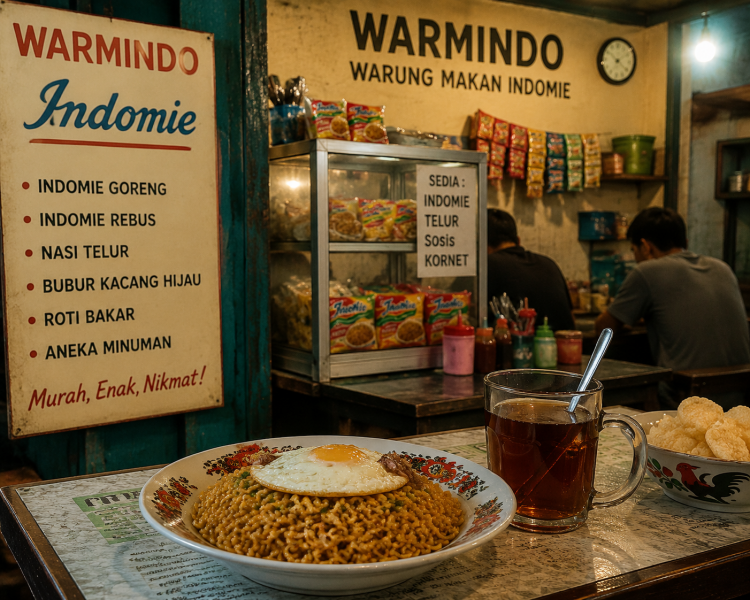 Asal-usul Warmindo, Warung Mi Instan yang Berawal dari Burjo