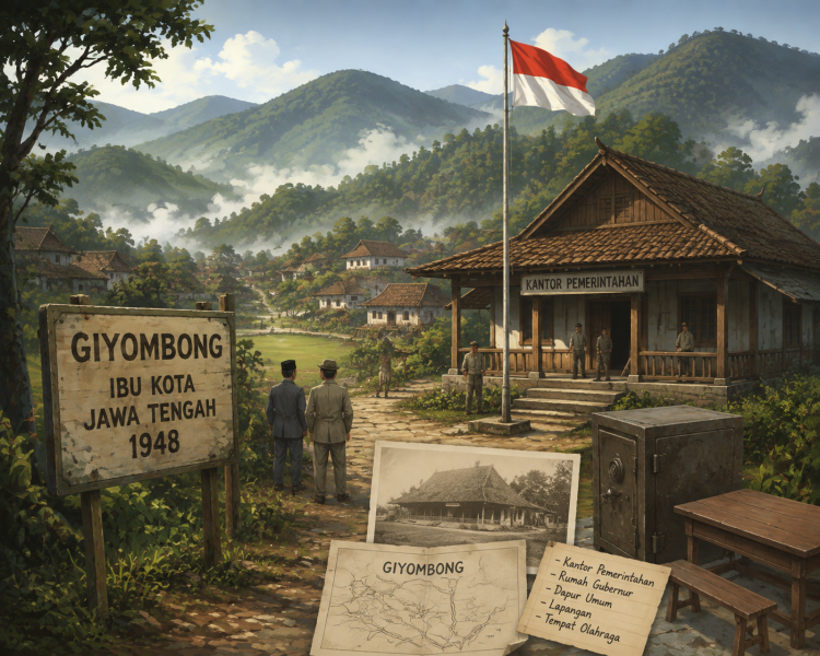Desa Giyombong Pernah Jadi Ibu Kota Jawa Tengah pada 1948, Ini Kisahnya