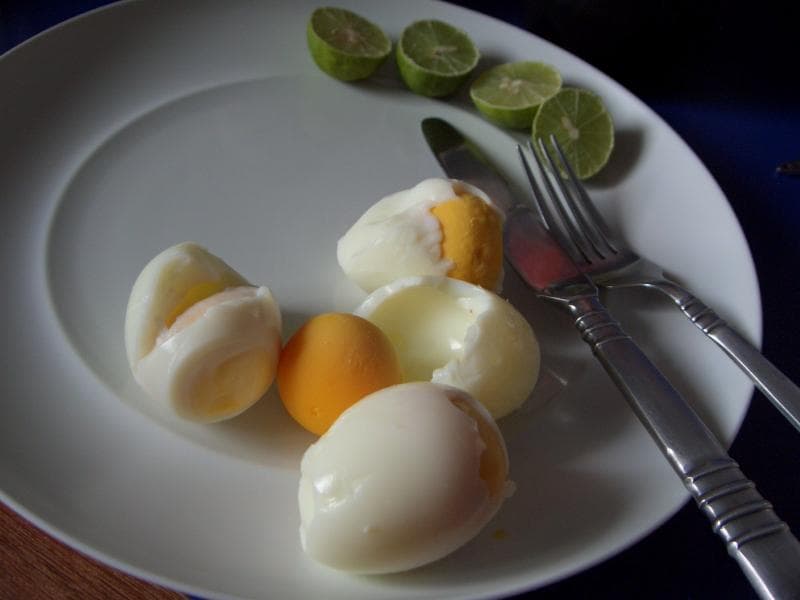 Telur rebus cocok untuk sarapan (Flickr/

El Gran Dee)