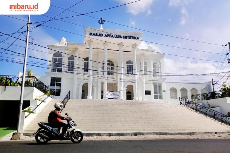 Tampak depan Masjid Affa Ulya Estetika. (Inibaru.id/ Zulfa Anisah)