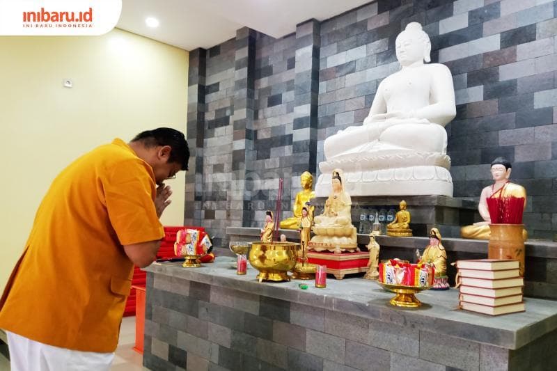 Umat Buddha menjadikan puasa sebagai upaya untuk memperoleh ketenangan batin. (Inibaru.id/ Zulfa Anisah)