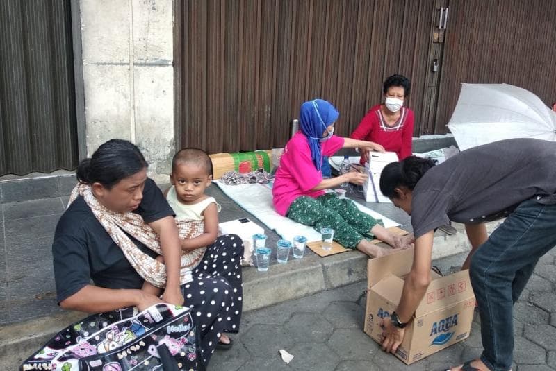 Solidaritas Perempuan Bantu Perempuan untuk para buruh gendong di Pasar Beringharjo Yogyakarta. (Dok. Wulan Agustina Pamungkas)<br>