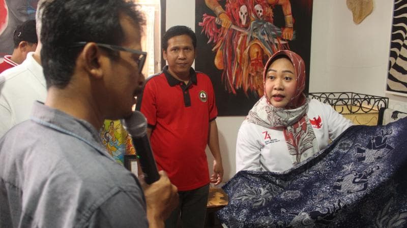 Dibuat dengan Teknik Khusus, Batik Ciprat Khas Purbalingga Laku Ratusan Juta