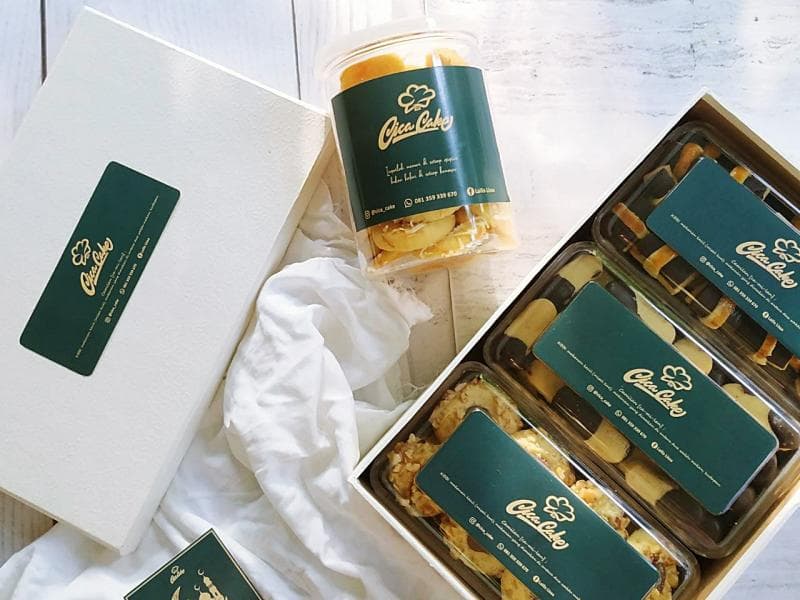 Produk kue produksi Cica Cake. (Dok. Lailis Sa'adah)<br>