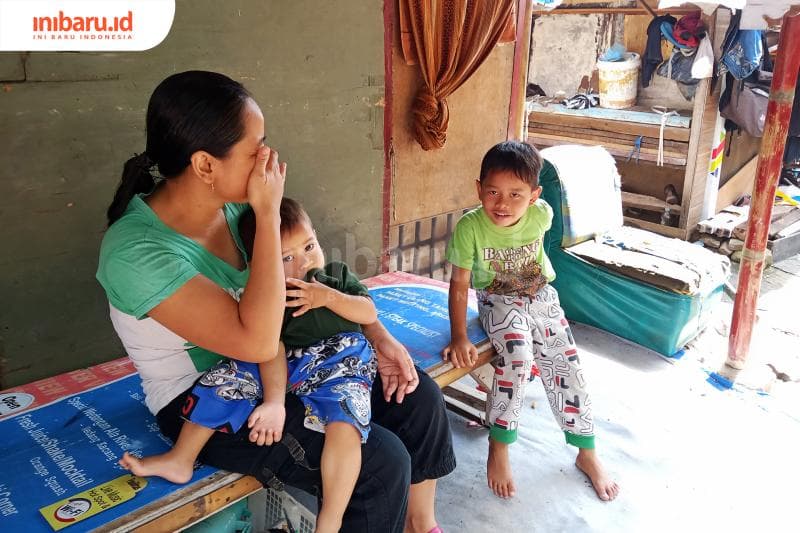 Markisah mengaku Lebaran kali ini sepi. (Inibaru.id/ Zulfa Anisah)