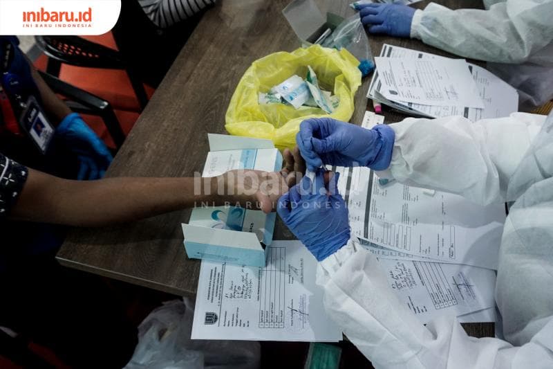 Rapid Tes hasilnya bisa diterima langsung. (Inibaru.id/ Audrian F)<br>