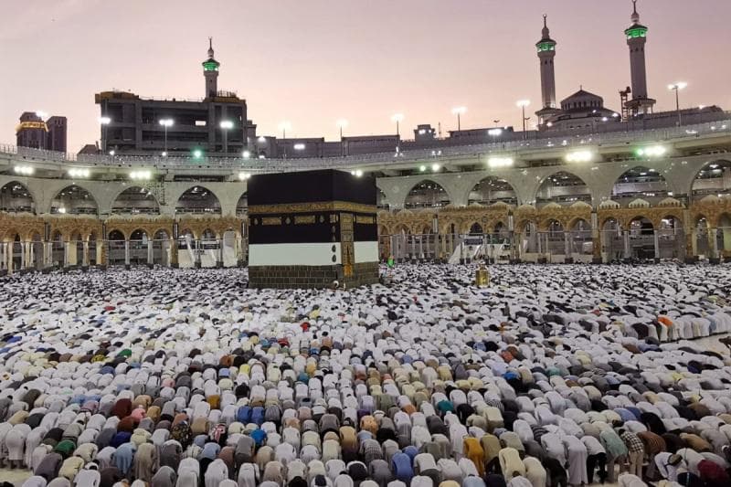 Potret Makkah saat dipenuhi jemaah. (Alwatannews.net)