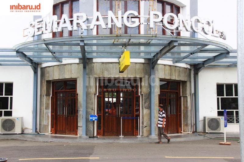 Stasiun Poncol bakal menjadi titik perjalanan KA Kedungsepur. (Inibaru.id/ Triawanda Tirta Aditya)