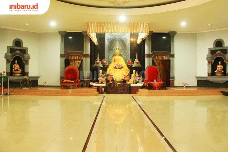Suasana di Vihara Tanah Putih. (Inibarru.id/ Zulfa Anisah)