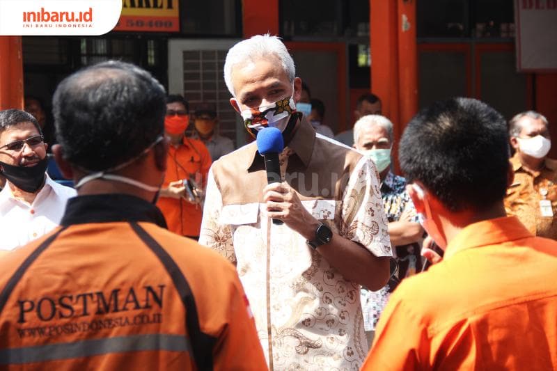 Ganjar Pranowo akan menerbitkan Instruksi Gubernur untuk penerapan new normal. (Inibaru.id/ Triawanda Tirta Aditya)<br>