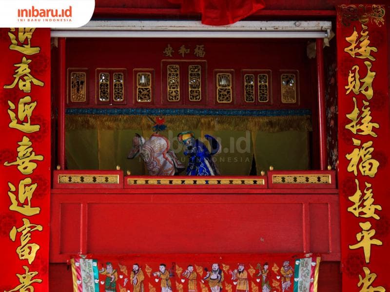 Aksi Wayang Potehi. (Inibaru.id/ Audrian F)<br>