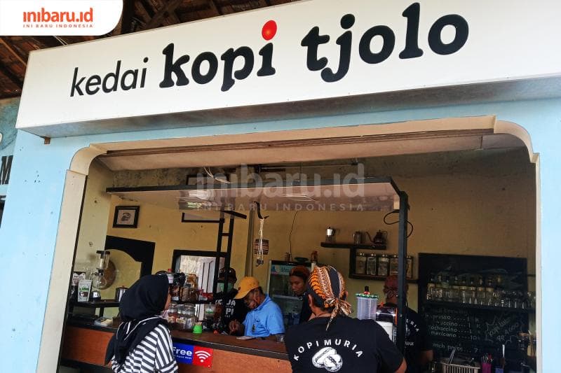 Basecamp Komunitas Kopi Muria. (Inibaru.id/Rafida Azzundhani)