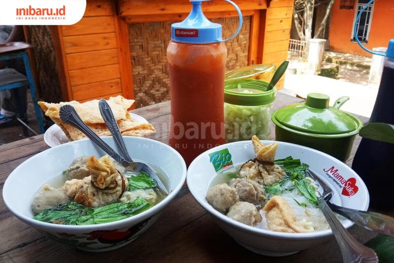 Bakso Pangsit Kopi Muria. (Inibaru.id/Rafida Azzundhani)