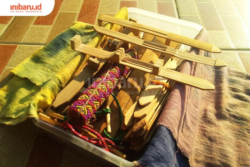 Berbagai macam jenis karinding. (Inibaru.id/ Isma Swastiningrum)