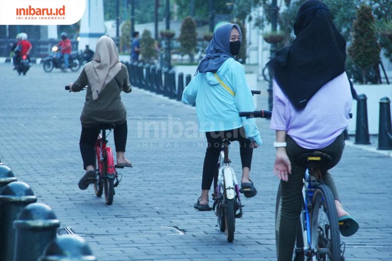 Nggak jarang mereka beli sepeda baru supaya bisa gowes. (Inibaru.id/ Zulfa Anisah)