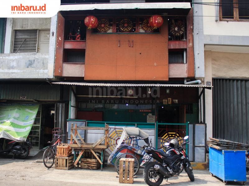 Rumah peramal Tionghoa yang letaknya di Jalan Wotgandul Timur no. 23, Pecinan Semarang. (Inibaru.id/ Audrian F)<br>