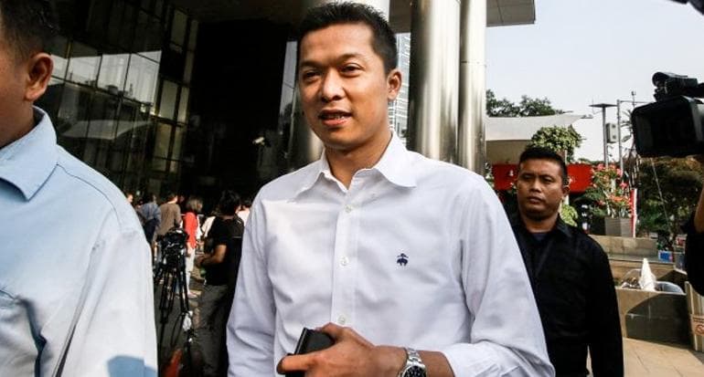 Taufik Hidayat menjadi perantara suap yang diterima Imam. (Sukabumi Update)<br>