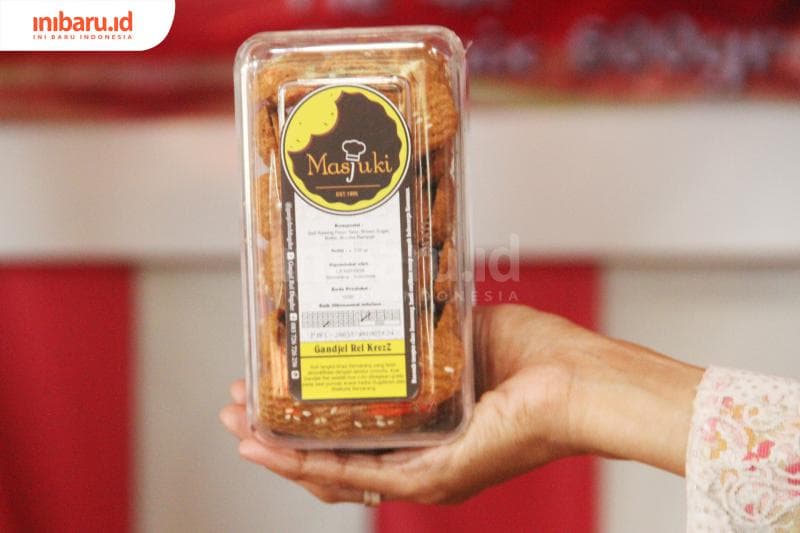 Kukis ganjel rel ini kres banget! (Inibaru.id/ Zulfa Anisah)