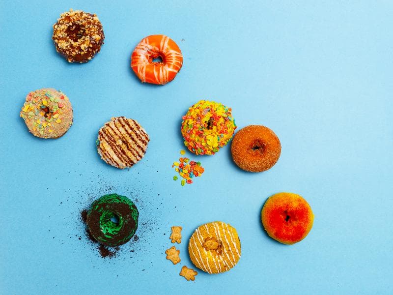 Donat dengan berbagai topping. Hmm! (Honolulumagazine)