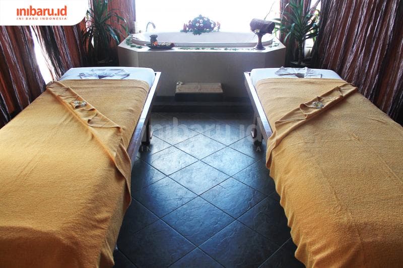Ruangan Spa On The Sky (SOS). (Inibaru.id/ Triawanda Tirta Aditya)<br>