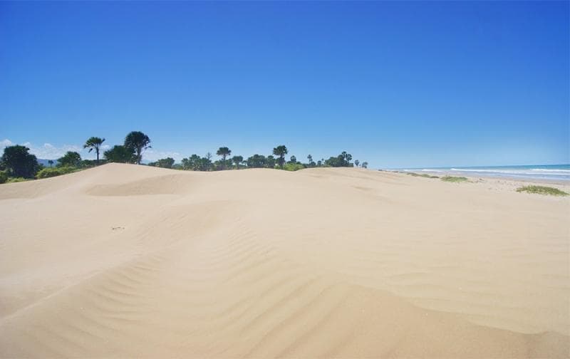 Gurun Pasir Pantai Oetune mirip Gurun Sahara. (GoodNewsFromIndonesia)<br>