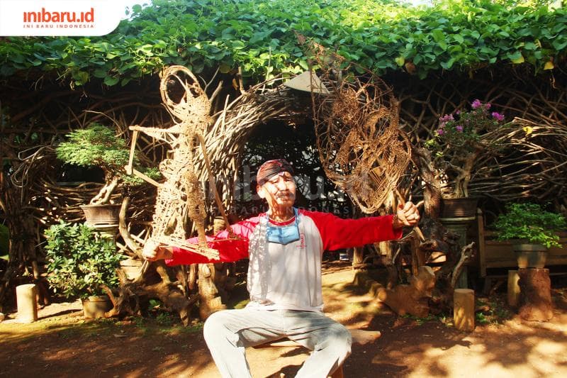 Di sini kamu bisa belajar dan menyaksikan proses pembuatan wayang ringut. (Inibaru.id/ Zulfa Anisah)