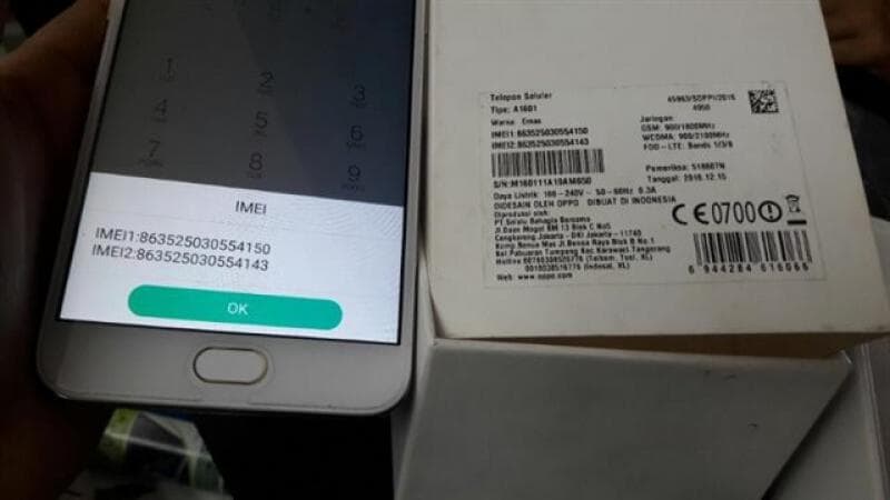 Yang paling utama kenali kode IMEI-nya. (JuraganHP)<br>