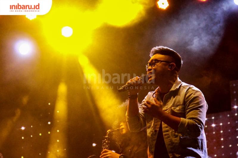 Jikustik turut memeriahkan konser drive-in. (Inibaru.id/ Audrian F)<br>