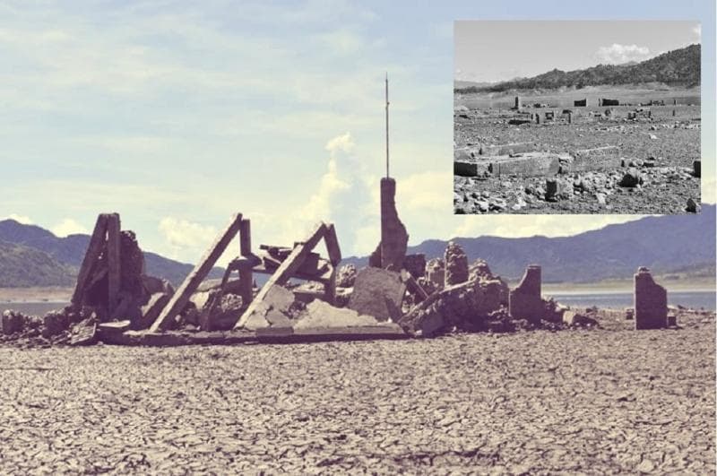 Puing kota Old Pantabangan. (John Salem Fernandez)