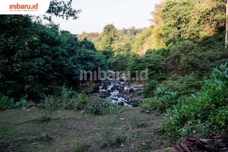 Sungai di balik Saigar Bencah. (Inibaru.id/ Audrian F)<br>