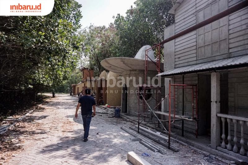 Masih dalam proses pembangunan. (Inibaru.id/ Audrian F)<br>