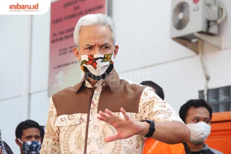 Gubernur Jateng Ganjar Pranowo. (Inibaru.id/ Triawanda Tirta Aditya)