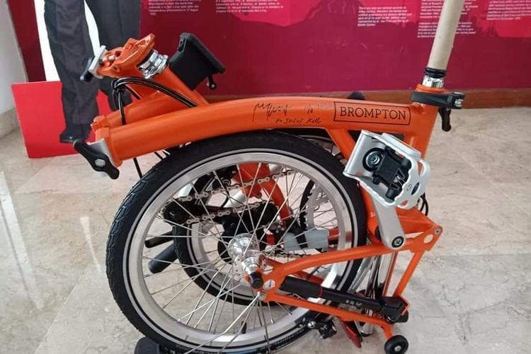 Nama "Brompton" ternyata terinspirasi dari sebuah gereja. (Instagram/PalangMerahIndonesia)<br>